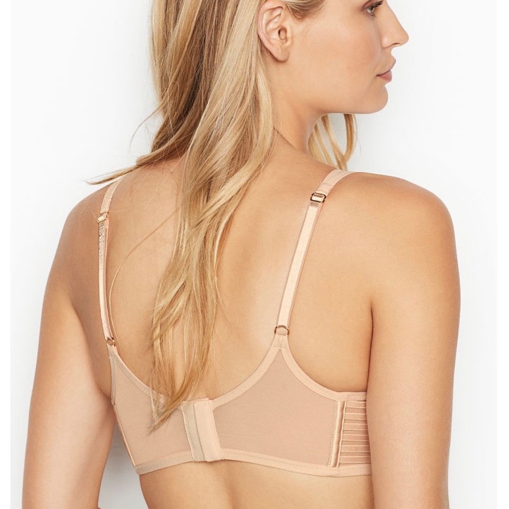 NWT! Victoria’s Secret “Luxe Lingerie” Plunge Bra - Picture 2 of 6